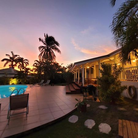Villa Soley Caraibe Saint-Francois  Bagian luar foto