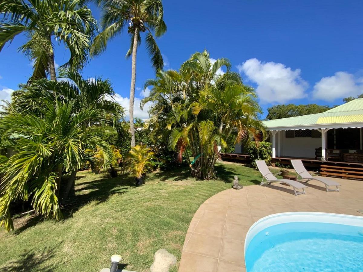 Villa Soley Caraibe Saint-Francois  Bagian luar foto