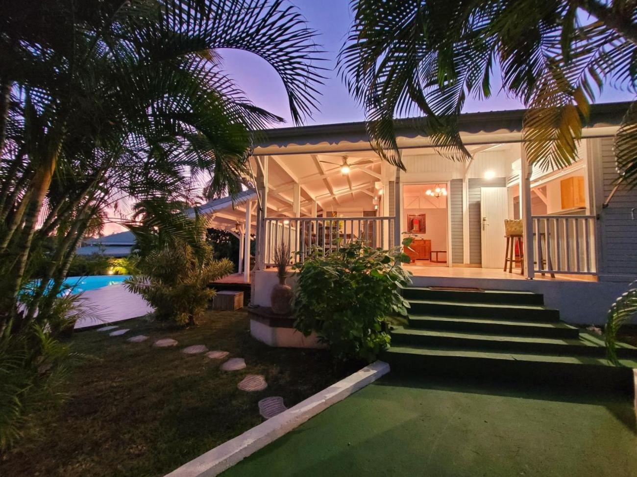 Villa Soley Caraibe Saint-Francois  Bagian luar foto